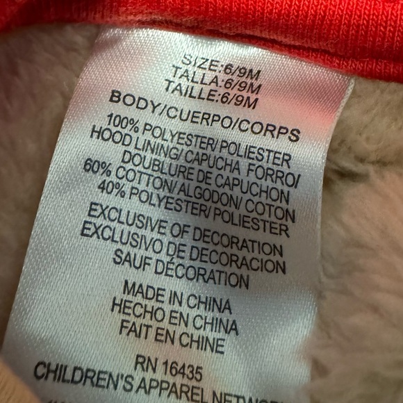 Reindeer soft onesie 6-9 months - Picture 3 of 3